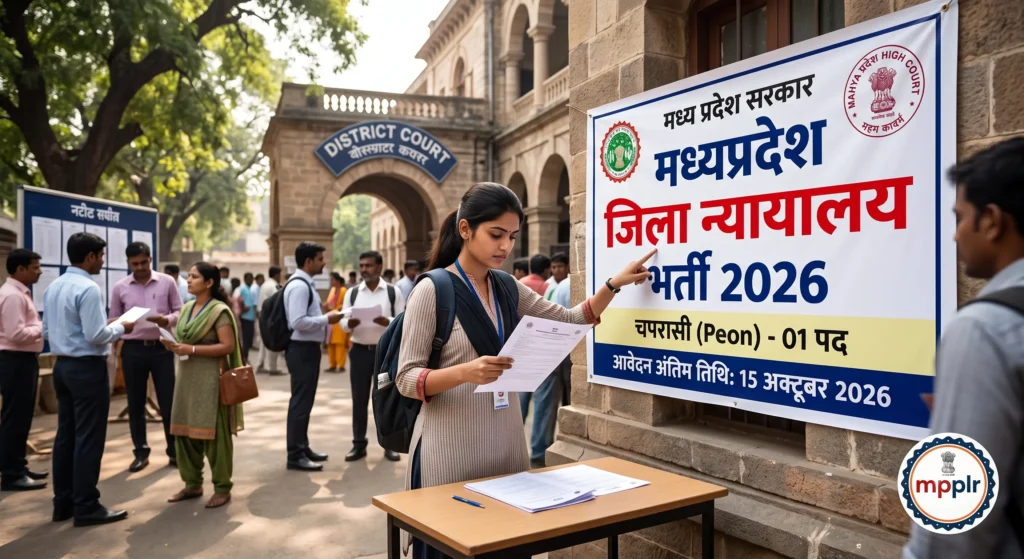 MP Jila Court Peon Bharti 2026 Notification Details